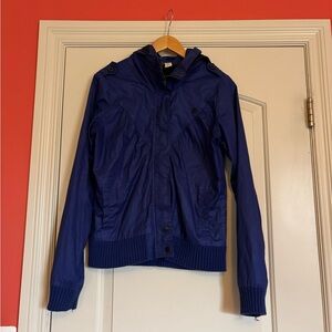 ELEMENT Blue Hooded Jacket. Women’s Medium
